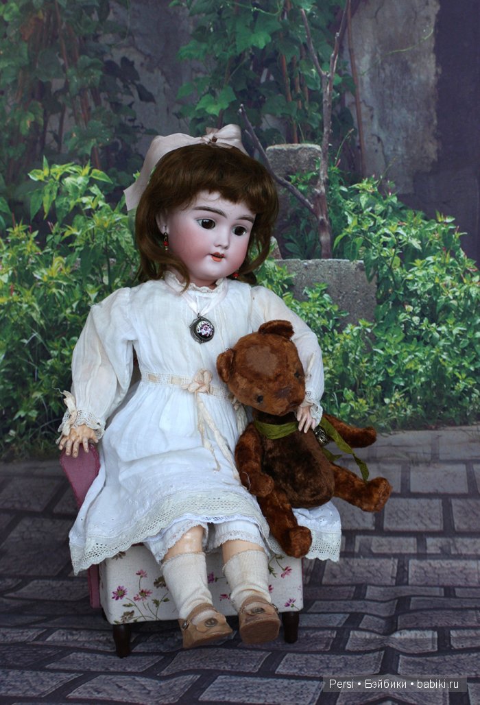 Антикварные куклы Фрида и Матильда. Armand Marseille