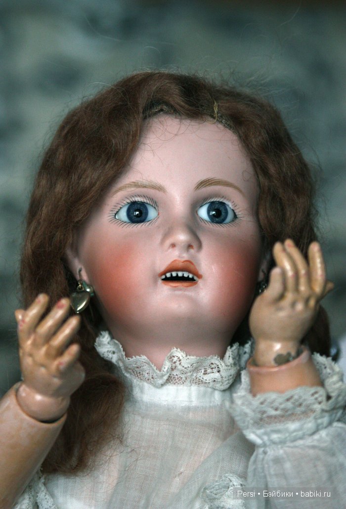 Мечтательница Соланж — Антикварные куклы Jumeau (Жюмо): Tete Jumeau (фото 4)