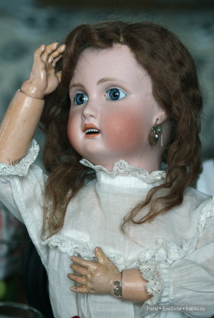 Мечтательница Соланж — Антикварные куклы Jumeau (Жюмо): Tete Jumeau (фото 3)