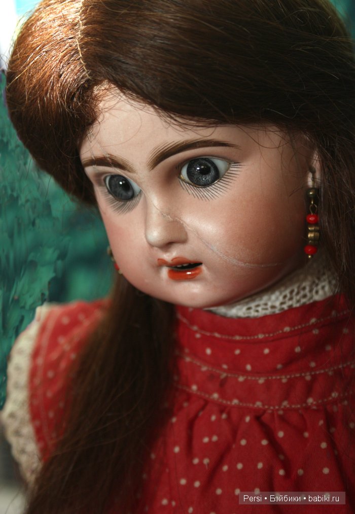 Франсин. Обворожительная — Антикварные куклы Jumeau (Жюмо): Tete Jumeau (фото 4)