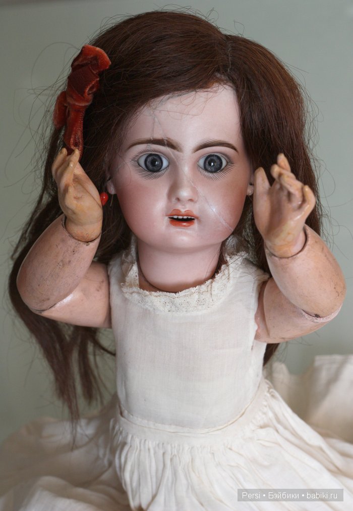 Обновки Фран — Антикварные куклы Jumeau (Жюмо): Tete Jumeau (фото 7)