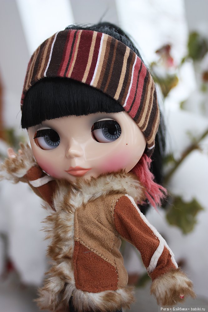 Чио в пушистых снегах — Оригинальные куклы Blythe (Блайз): Takara (фото 5)