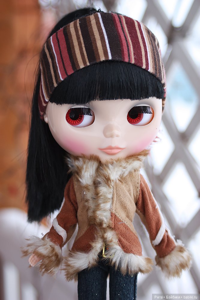 Чио в пушистых снегах — Оригинальные куклы Blythe (Блайз): Takara (фото 8)