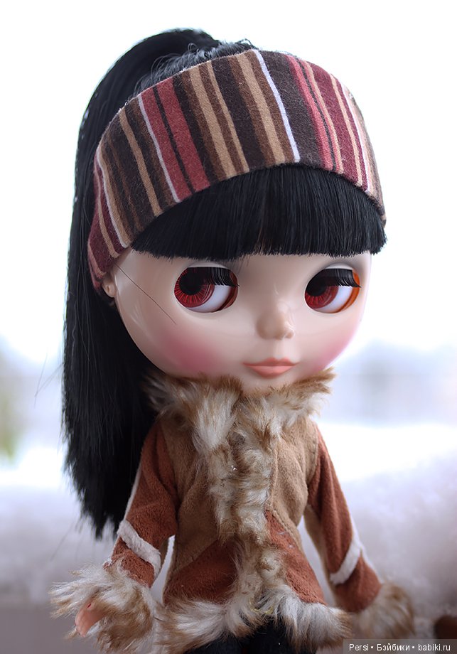 Чио в пушистых снегах — Оригинальные куклы Blythe (Блайз): Takara (фото 2)