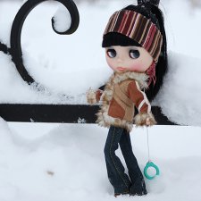 Чио в пушистых снегах