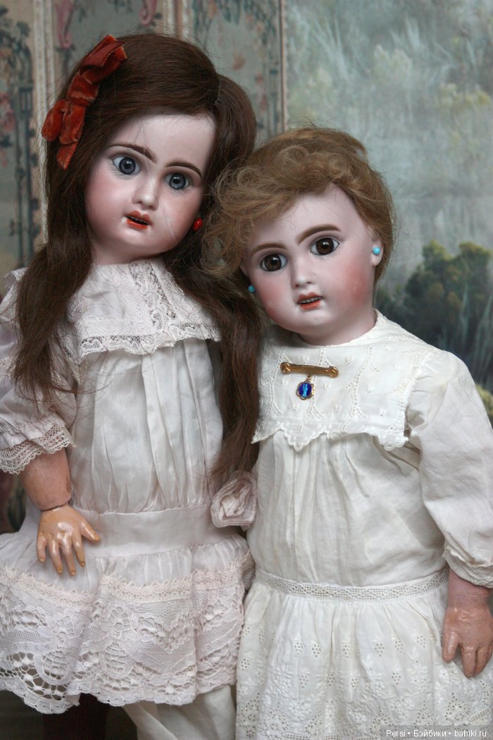 Старые открытки — Редкие антикварные куклы и реплики: воск (фото 2)