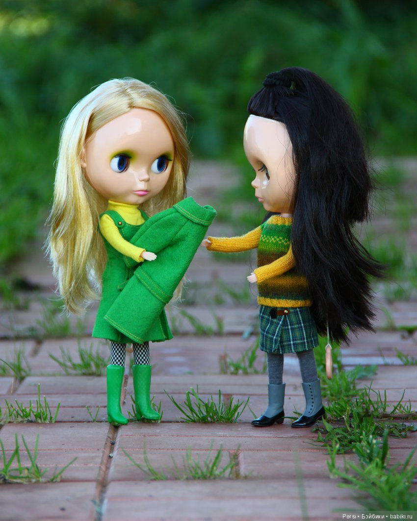 Осенние блайзозарисовки — Оригинальные куклы Blythe (Блайз): Takara (фото 4)