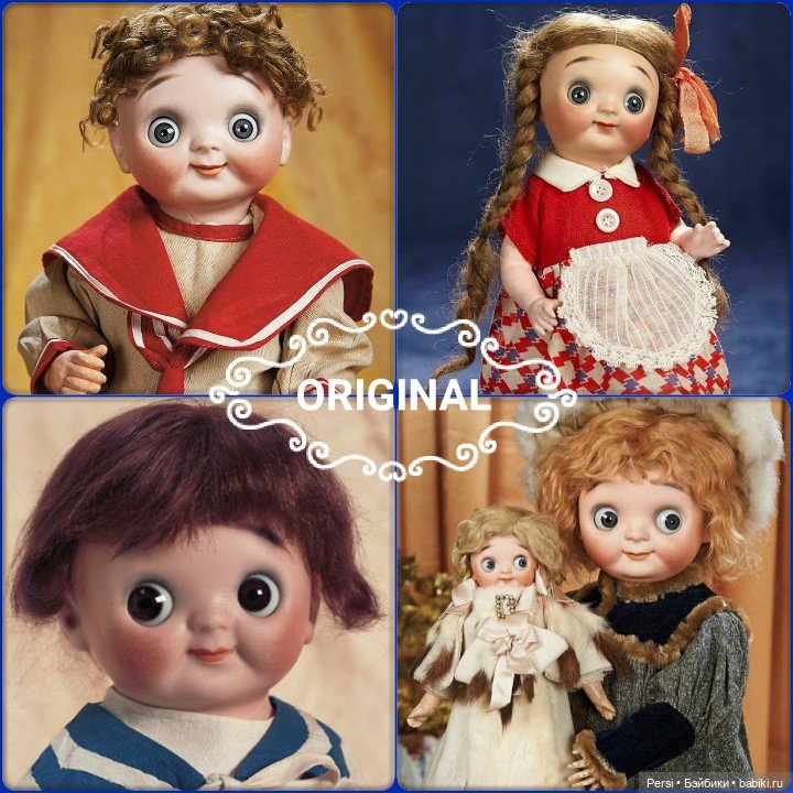 Googly! ❤ООАК реплики Gebruder Heubach Einco