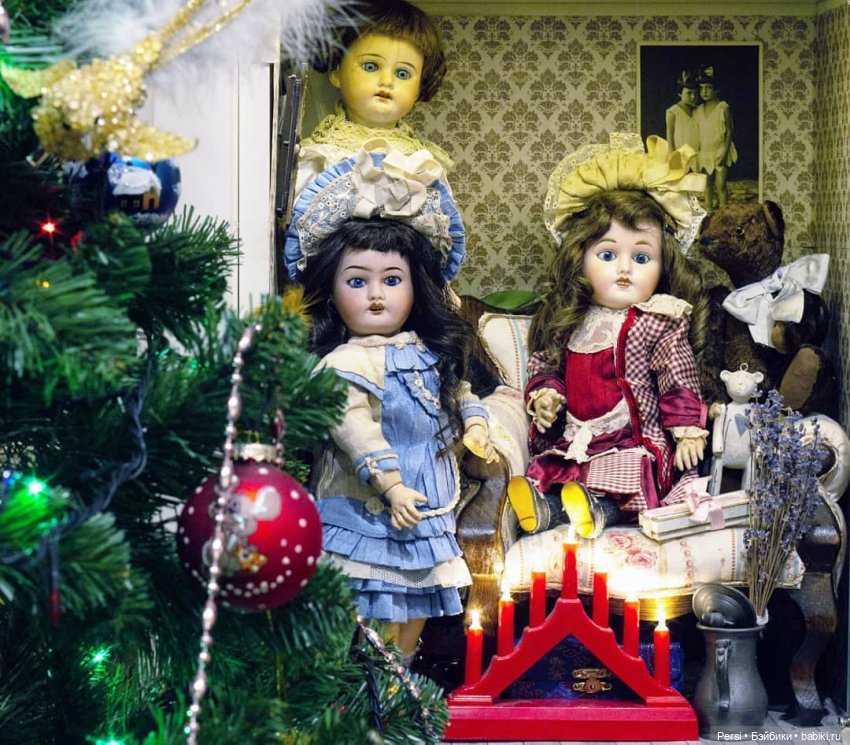 Три грации — Антикварные куклы Limoges (Лимож): Lanternier