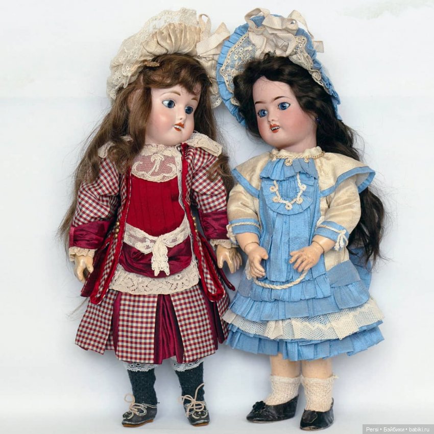 Три грации — Антикварные куклы Limoges (Лимож): Lanternier