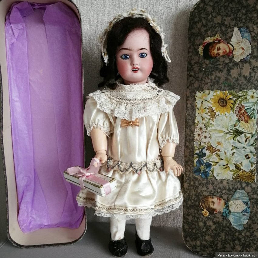 Три грации — Антикварные куклы Limoges (Лимож): Lanternier