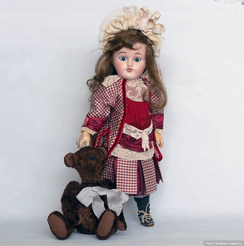 Три грации — Антикварные куклы Limoges (Лимож): Lanternier