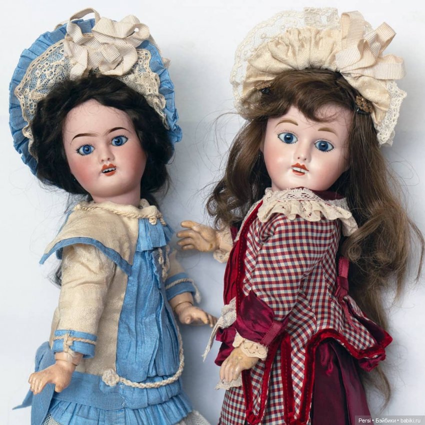 Три грации — Антикварные куклы Limoges (Лимож): Lanternier