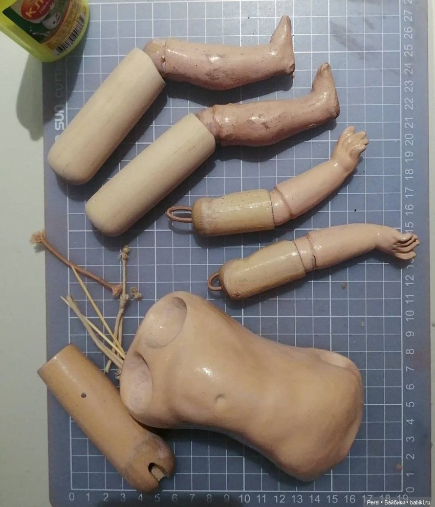 Три грации — Антикварные куклы Limoges (Лимож): Lanternier (фото 5)