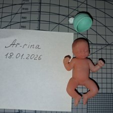 Пупсик из набора Zuru my mini baby. Серия 1