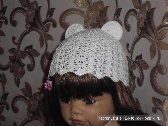 Шапочка для куколки | Бэйбики Шапочка для куколки — Одежда и обувь для кукол своими руками: фото (фото 4)