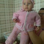 Комплект на малютку девочку