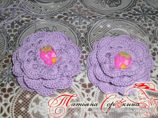 Резинки для волос "Роза" — Другие хобби и увлечения: сад (фото 5)