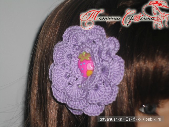 Резинки для волос "Роза" — Другие хобби и увлечения: сад (фото 3)