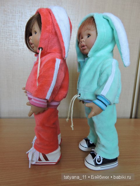 Комплектики для Вихтелей, или моя первая кукольная коллекция одежды