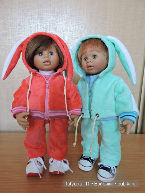 Комплектики для Вихтелей, или моя первая кукольная коллекция одежды