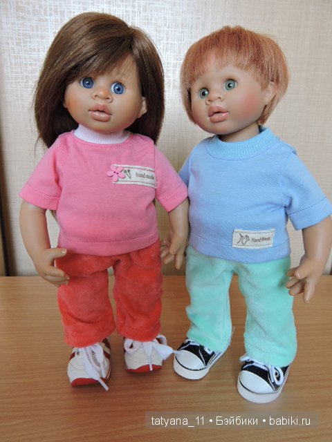 Комплектики для Вихтелей, или моя первая кукольная коллекция одежды