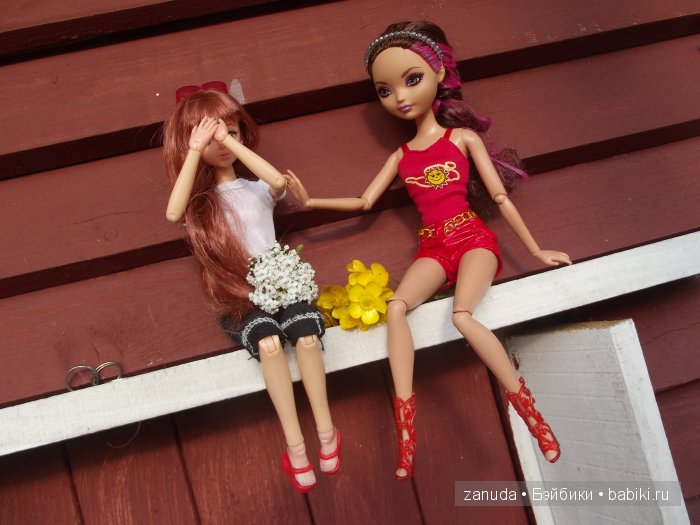 Как мои красавицы в Карелии отдыхали