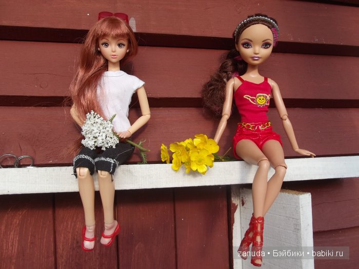 Как мои красавицы в Карелии отдыхали