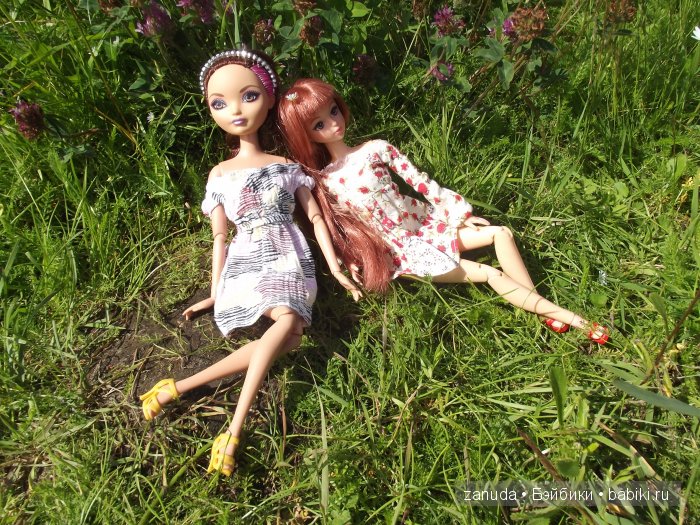 Как мои красавицы в Карелии отдыхали