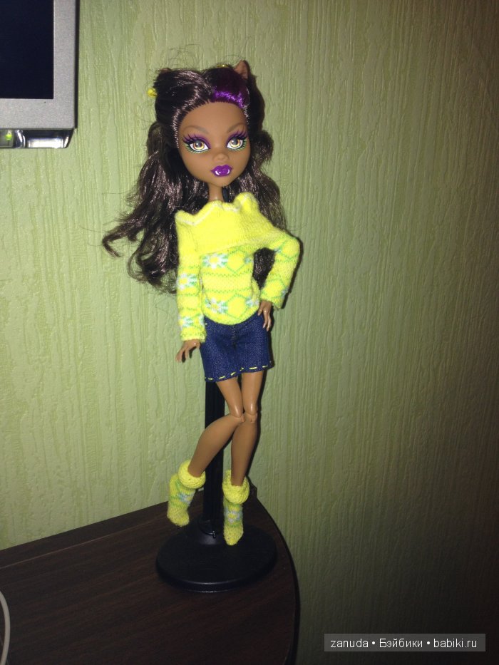 Мой первый хенд-мейд для Monster High