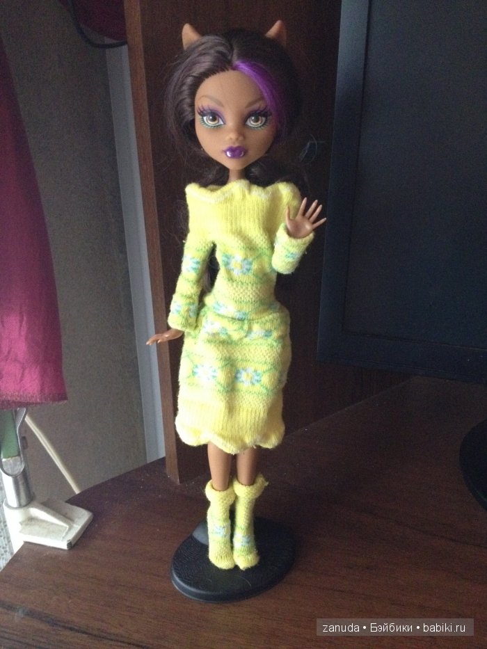 Мой первый хенд-мейд для Monster High (фото 8)