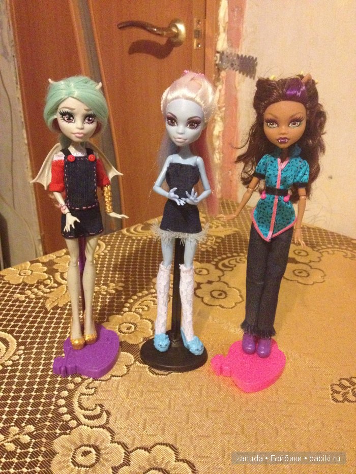 Дело было вечером.... Куклы Monster high