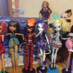 А у нас огромное пополнение... Куклы Монстер хай