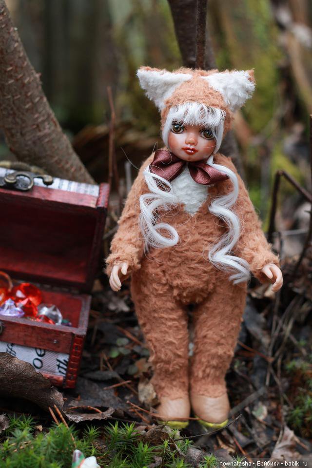 Десять лесных зверушек — Авторские куклы Тедди