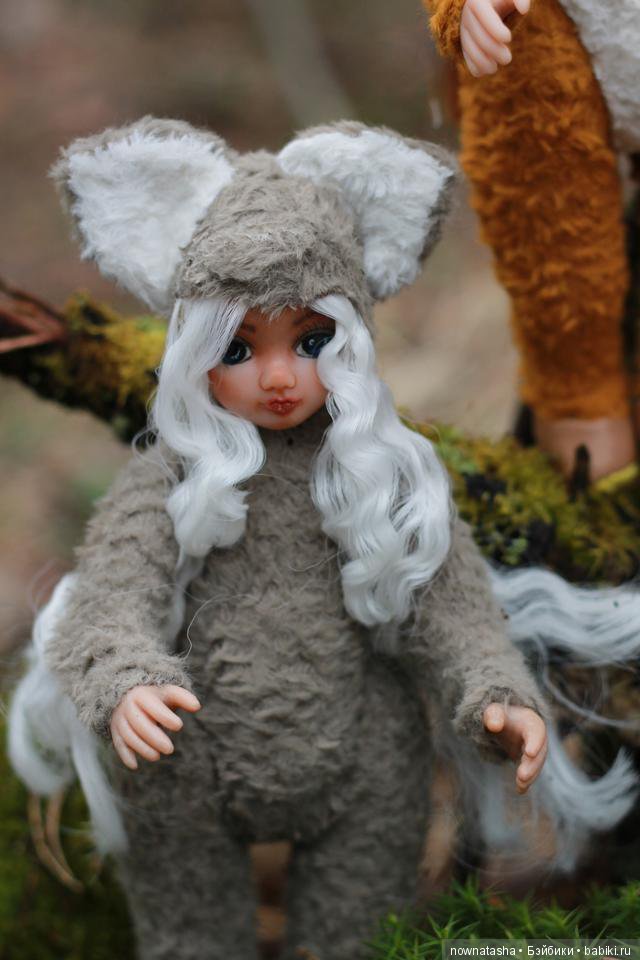 Десять лесных зверушек — Авторские куклы Тедди