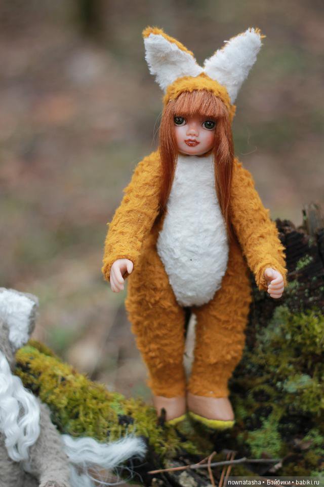 Десять лесных зверушек — Авторские куклы Тедди