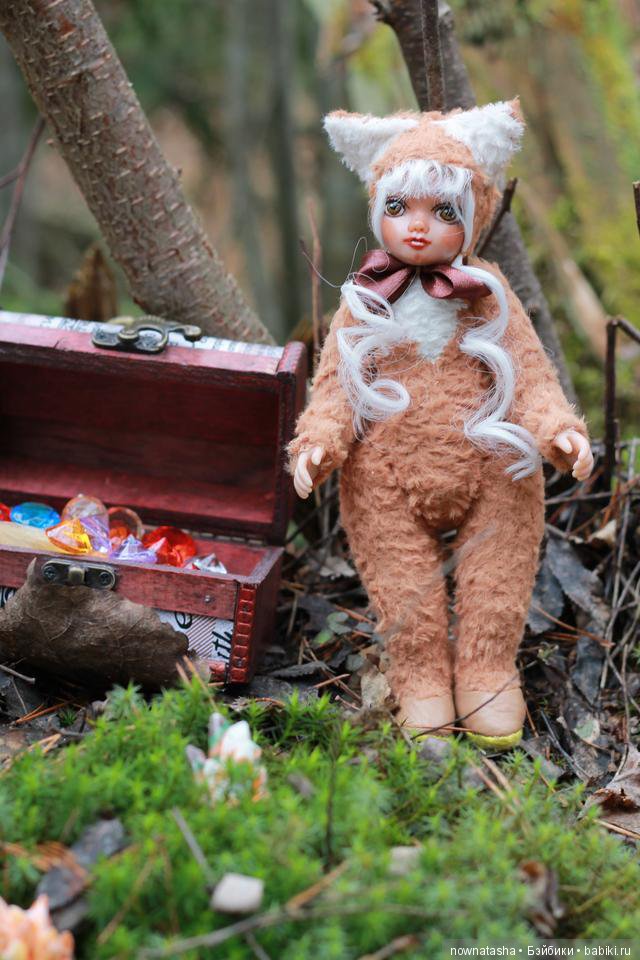 Десять лесных зверушек — Авторские куклы Тедди