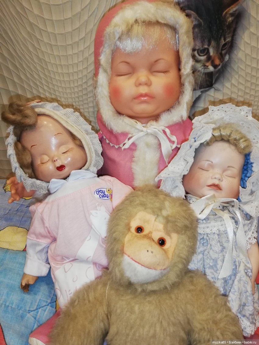 Трехликие куколки разных фирм