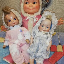 Трехликие куколки разных фирм