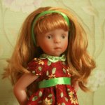 Мои первые опыты вязания для кукол. Игровые куклы Käthe Kruse. Minouche