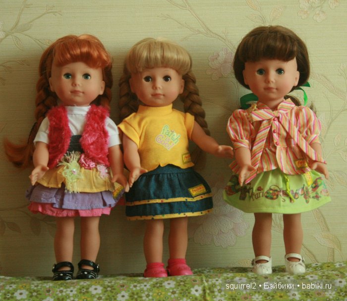 О том как платье нашло свою хозяйку. Игровые куклы подружки Gotz 27 см, Berenguer, Corolle