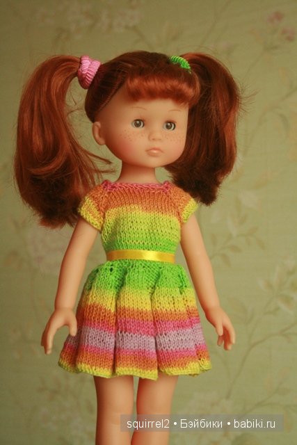 О том как платье нашло свою хозяйку. Игровые куклы подружки Gotz 27 см, Berenguer, Corolle