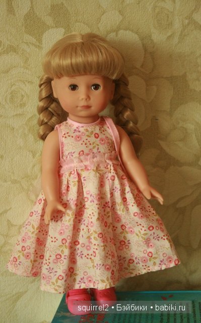 О том как платье нашло свою хозяйку. Игровые куклы подружки Gotz 27 см, Berenguer, Corolle (фото 9)