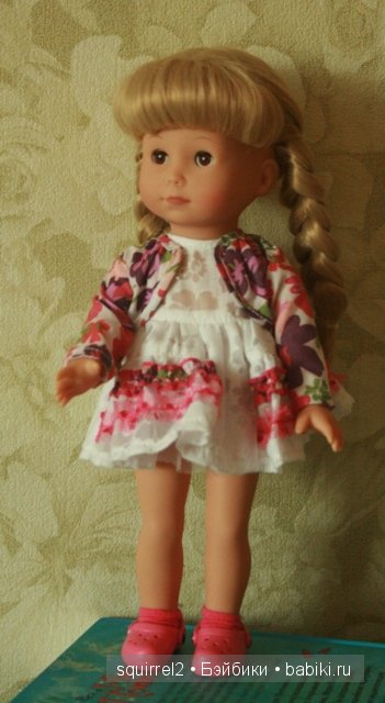 О том как платье нашло свою хозяйку. Игровые куклы подружки Gotz 27 см, Berenguer, Corolle (фото 4)
