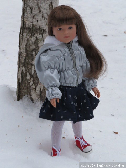 Девочка и февраль, беличья история. Кукла La Bella Kathe Kruse