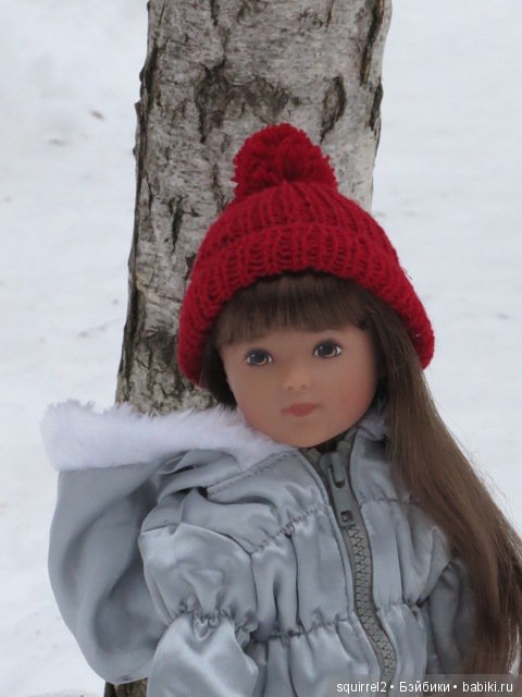 Девочка и февраль, беличья история. Кукла La Bella Kathe Kruse (фото 2)