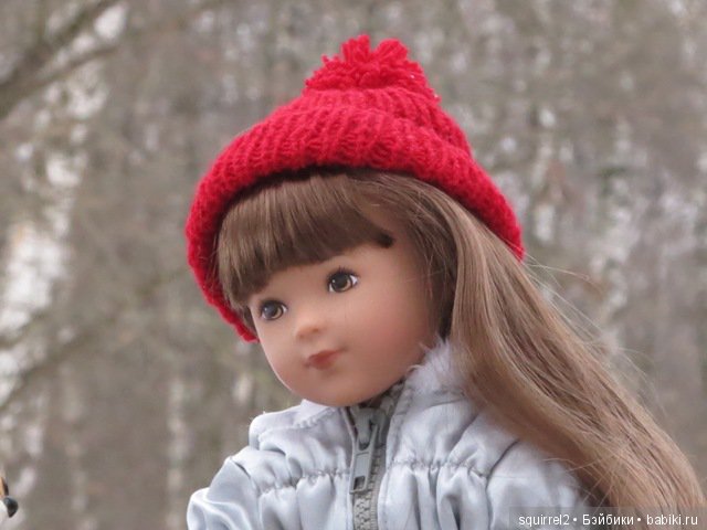 Девочка и февраль, беличья история. Кукла La Bella Kathe Kruse