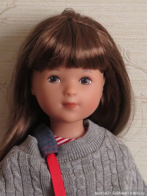 Девочка и февраль, беличья история. Кукла La Bella Kathe Kruse