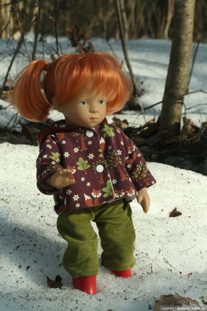 Весна. Апрель и рыжие девочки