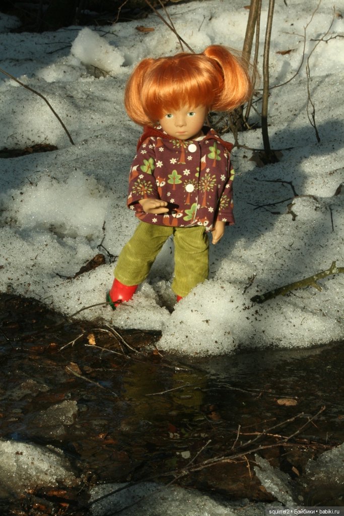 Весна. Апрель и рыжие девочки